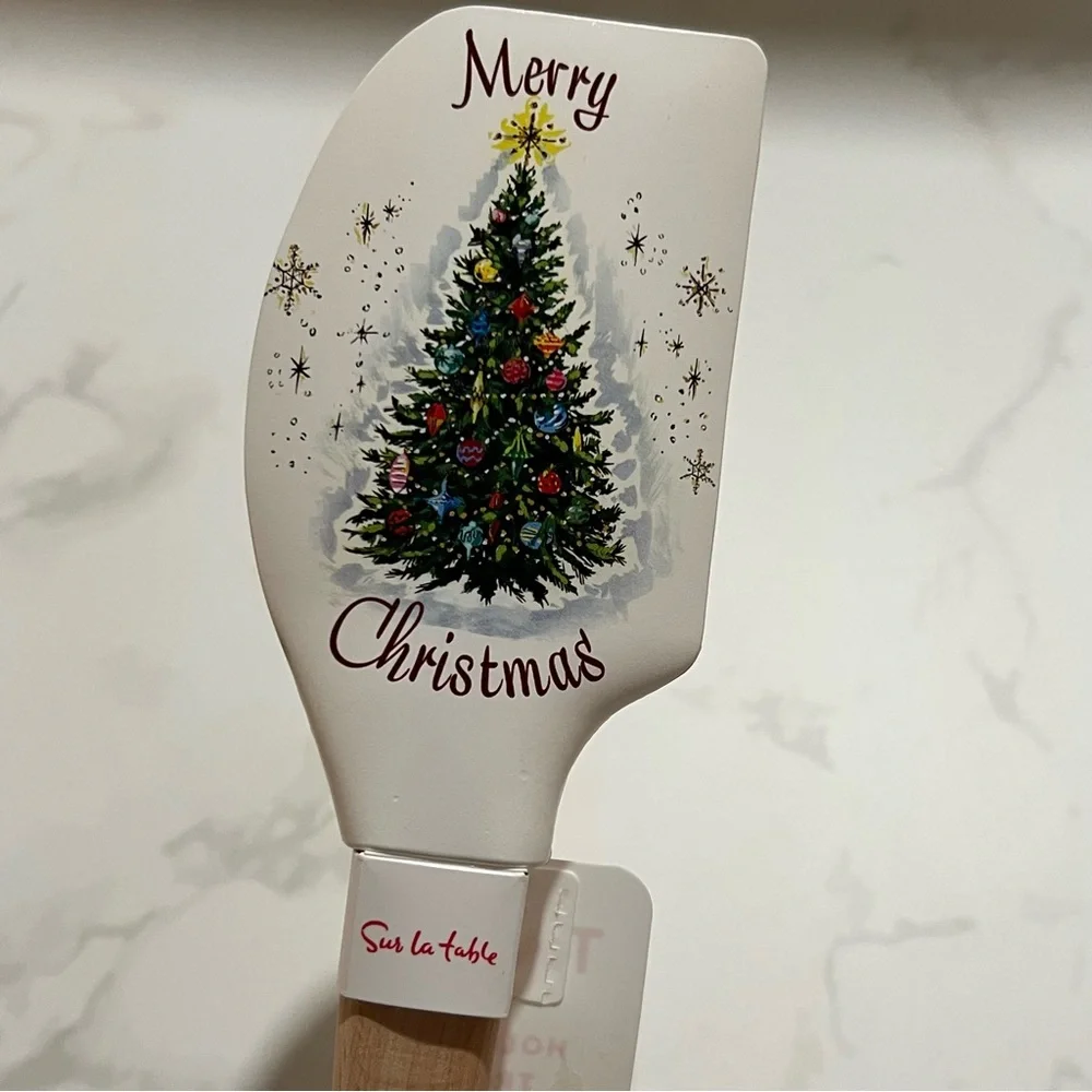 NEW! Sur La Table Tovolo Merry Christmas Holiday Tree Spatula